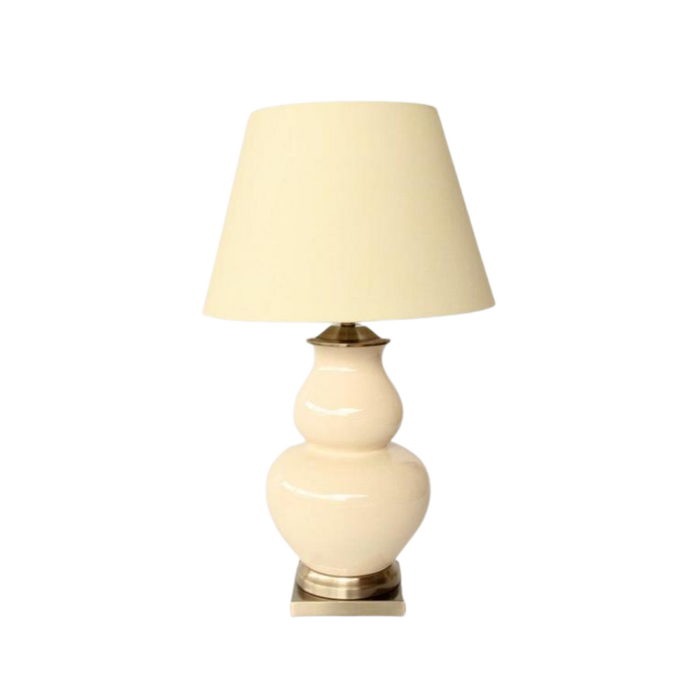 Extra Large Beige Bulbous Lamp Base with Beige Shade (77x46cm)
Elevate your home decor with this stunning Extra Large Beige Bulbous Lamp Base paired with a Beige Shade, measuring 77x46cm. This exquisite piece is expertly crafted to bring a touch of elegance and sophistication to any room. Its unique bulbous design makes it a striking accent piece that effortlessly blends into both modern and classic interior settings. www.uniqueboys.co.za