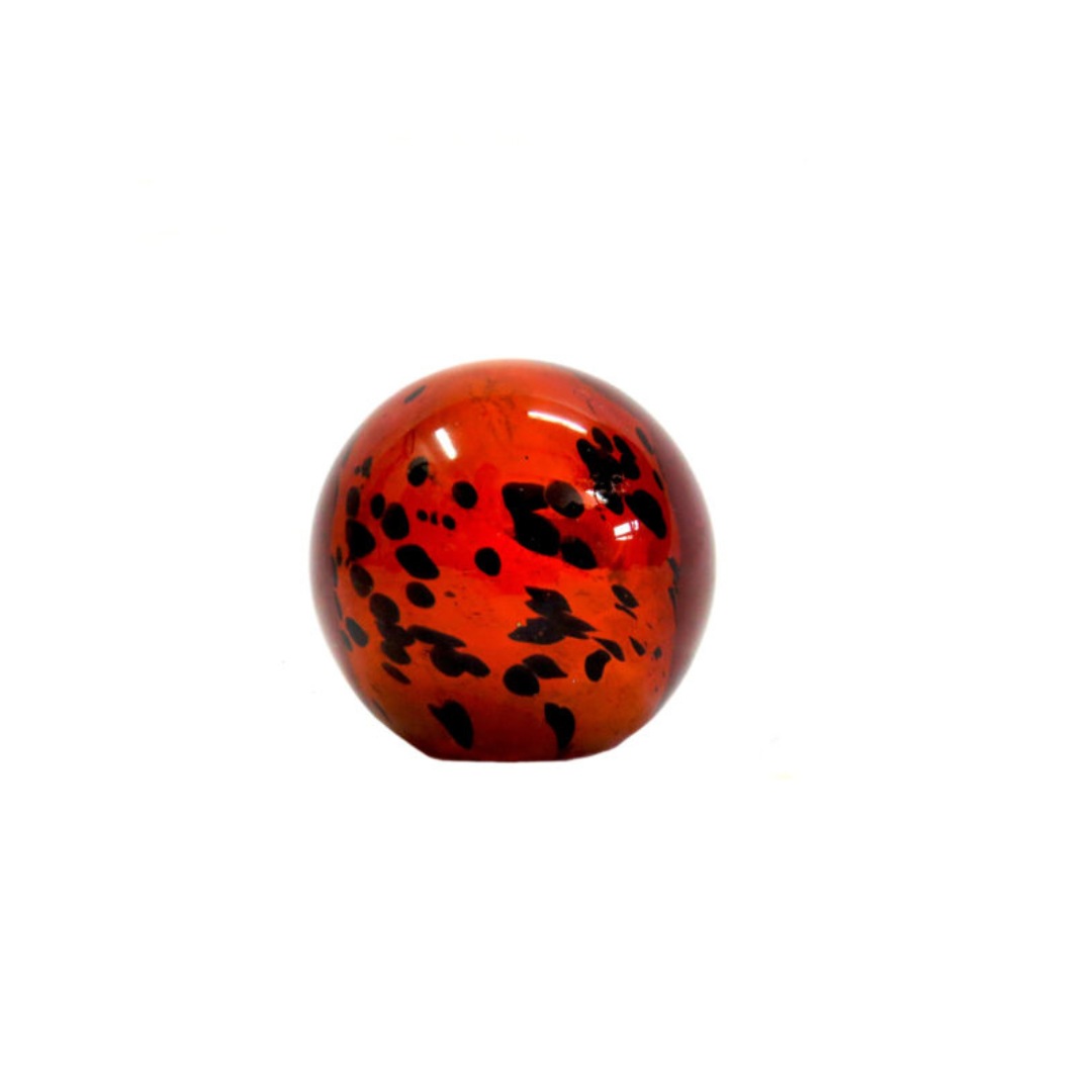 Pardosia 9cm
Unlock the mystery of the enchanting Pardosia 9cm glass ball!
Key Features:
Deep Amber Color: Rich, warm hue adds depth and character
Dark Animal-Like Markings: Unique, intriguing patterns make each ball distinct
Perfect Size: 9cm diameter and 28cm circumference make it ideal for display
Benefits:
Conversation Starter: A mysterious and intriguing addition to any collection
Unique Design: Each ball features distinct markings, ensuring a one-of-a-kind piece
Durable: Made from high-quality glass f