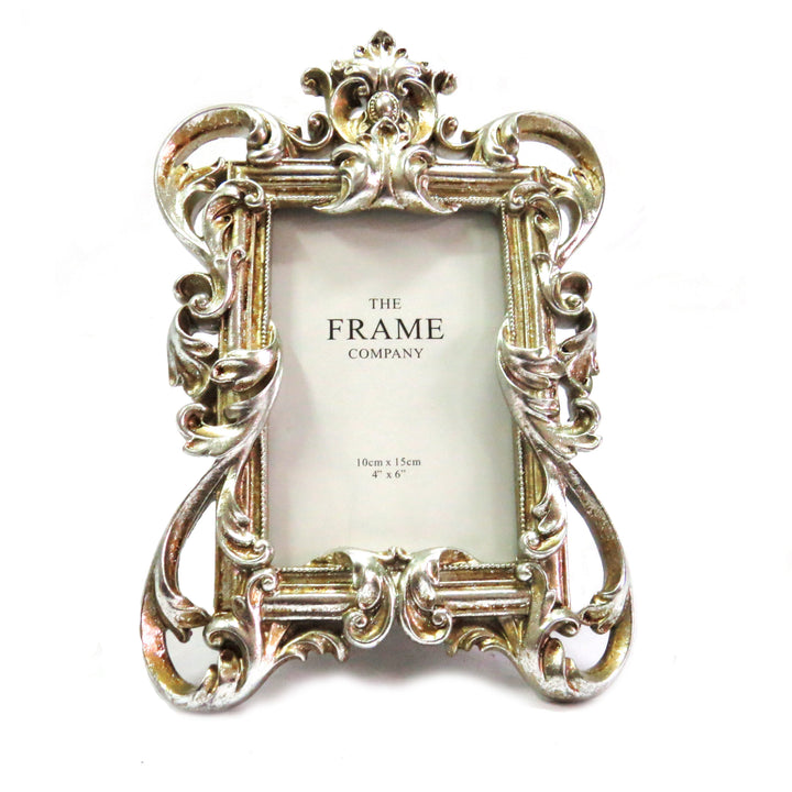 Victora Frame
Elevate your cherished memories with our stunning Victora Frame. Featuring a sophisticated silvery gold color, this beautiful frame is designed to hold 4"x6" photos and add a touch of elegance to any home decor.
