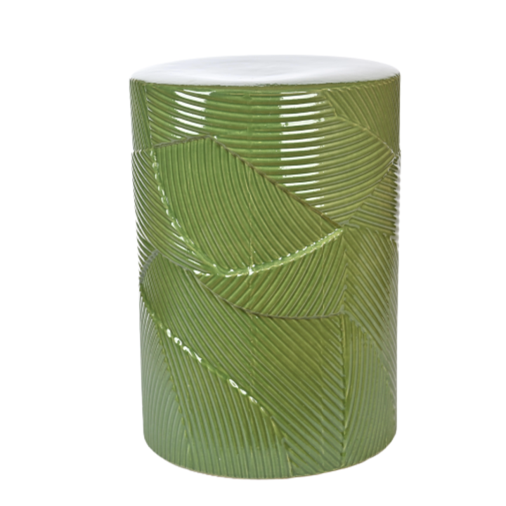 Footstool – Ceramic with Lines Kelly Green (34 X 34 X 48 CM)
Add a pop of colour to your space with this vibrant Ceramic Footstool in Kelly Green. Its compact design (34X34X48CM) makes it perfect for small spaces, serving as a footstool, side table, or additional seating. Unique Boys.