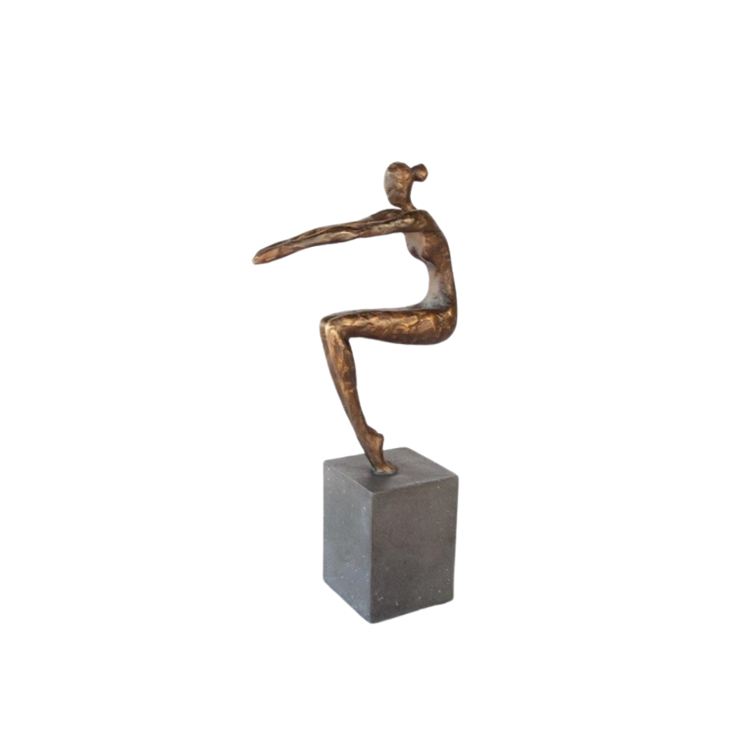 Gymnastic Girl on Stand 34x8x18cm
Add a touch of athletic elegance to your space with the Gymnastic Girl on Stand, a beautifully crafted statue measuring 34x8x18cm. With intricate details and a lifelike pose, this stunning piece captures the beauty and grace of gymnastics, making it perfect for sports enthusiasts and decorative spaces. www.uniqueboys.co.za