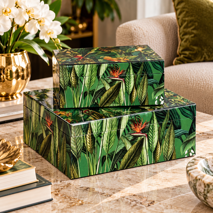 Glass Box Bird Fauna – Set of 2