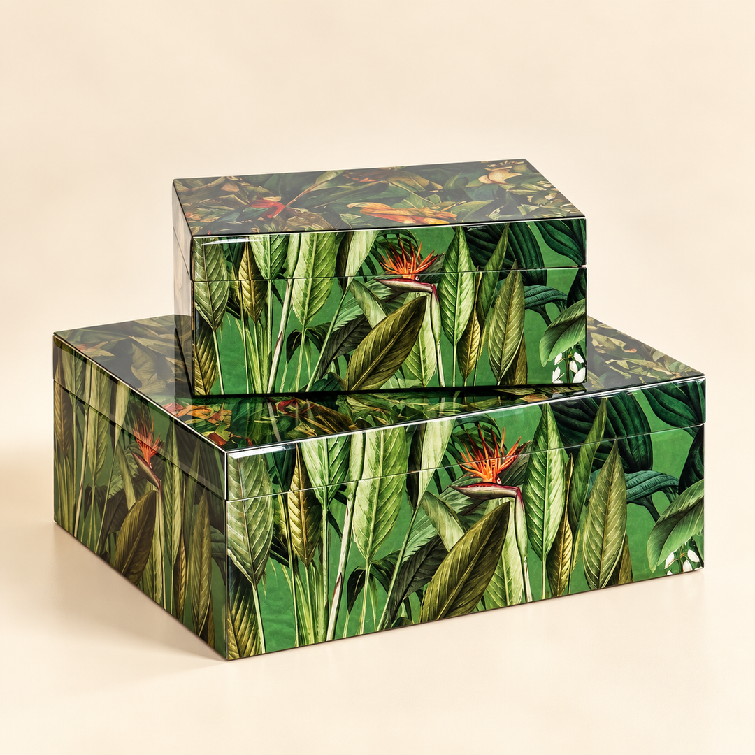 Glass Box Bird Fauna – Set of 2