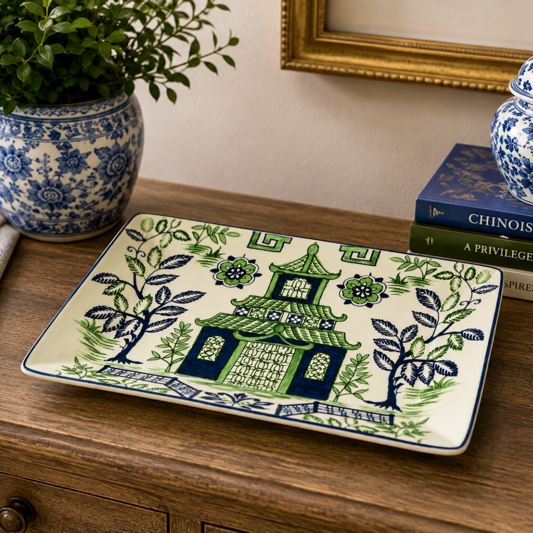Decorative  with intricate botanical details and a classic ivory finish.