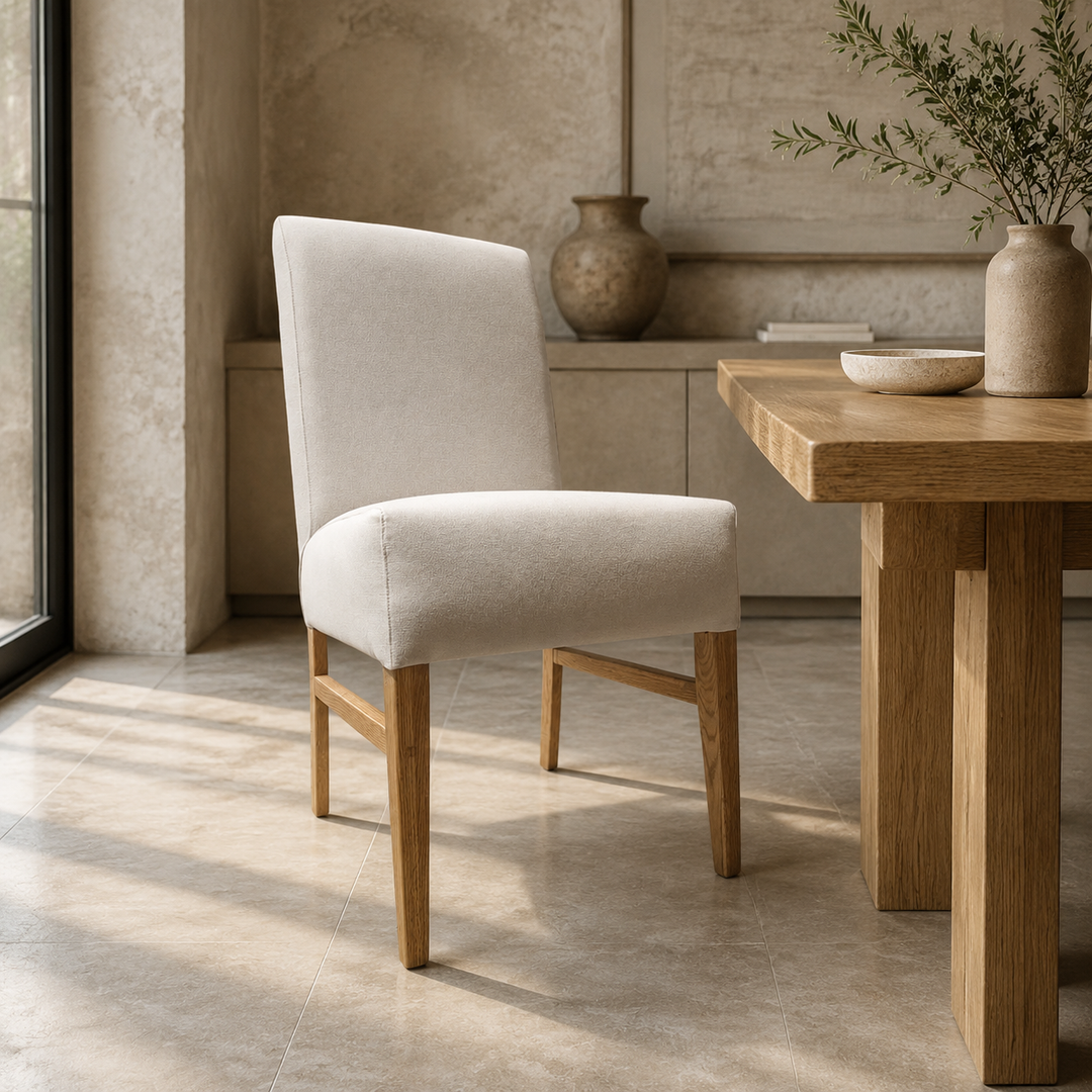 Swansea Upholstered Chair With Mercis &amp; Floral Back