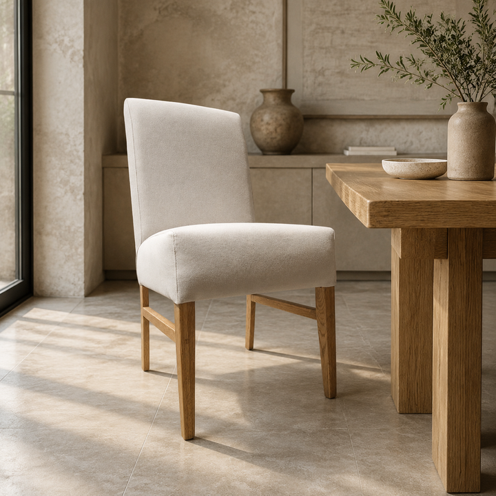 Swansea Upholstered Chair With Mercis &amp; Floral Back