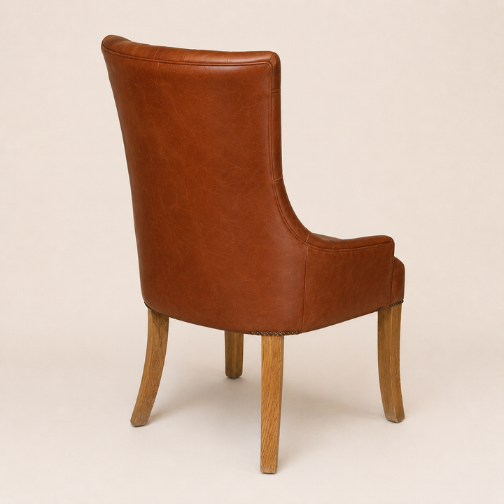 Oxford Oak Executive Chair with full Grain leather