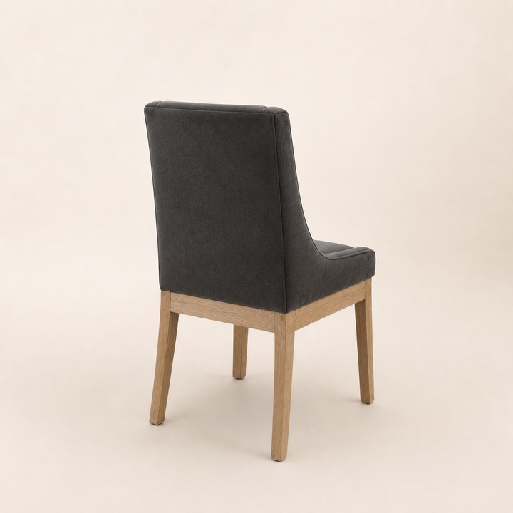 Nasira Solid Oak Chair – Rubio Monocoat Cotton White