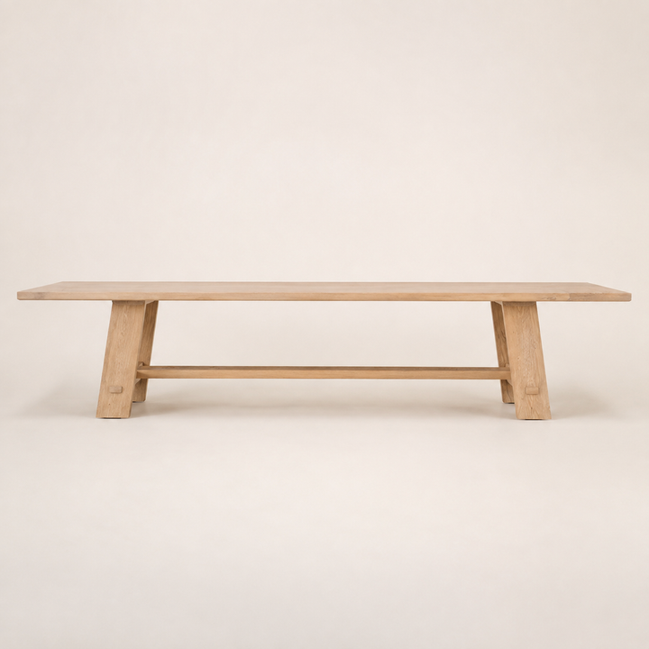 Missouri solid Oak dining table 2400 x 1100 mm
