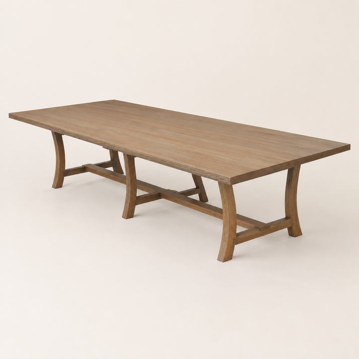 Kansas solid Oak dining table 3000 x 1100 mm