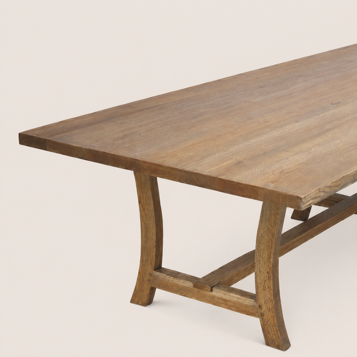 Kansas Oak Leg Dining Table 3000x1100mm
