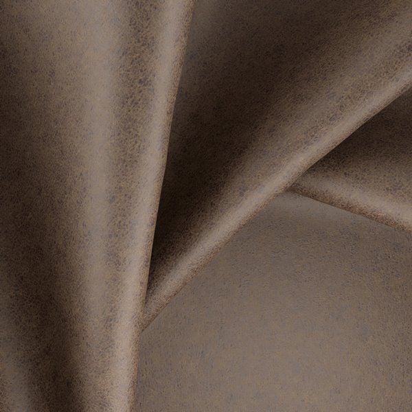 Mercis Kinshasa Leather Look Water Repellent Upholstery Fabric per Meter
