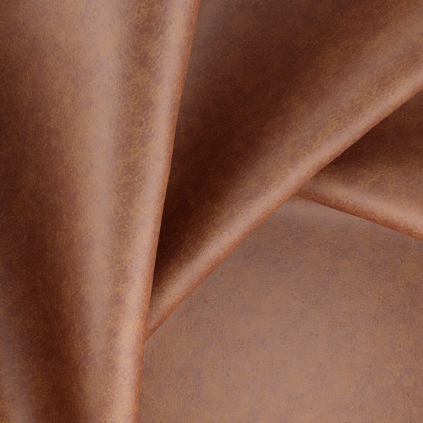Mercis Kinshasa Leather Look Water Repellent Upholstery Fabric per Meter