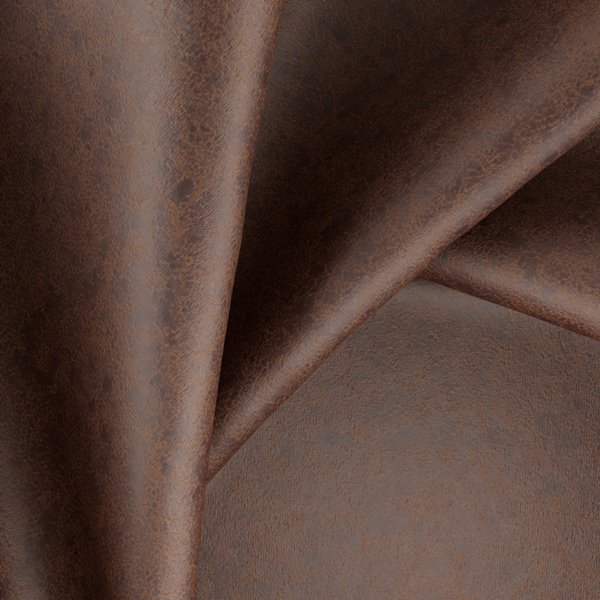 Mercis Kinshasa Leather Look Water Repellent Upholstery Fabric per Meter