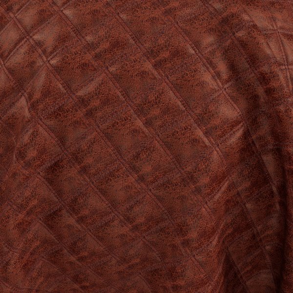 Mercis Kinshasa Leather Look Water Repellent Upholstery Fabric per Meter
