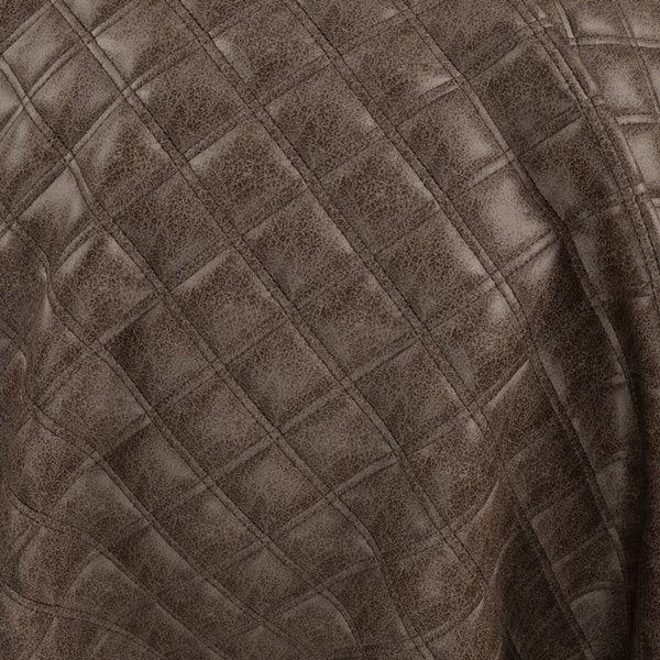 Mercis Kinshasa Leather Look Water Repellent Upholstery Fabric per Meter