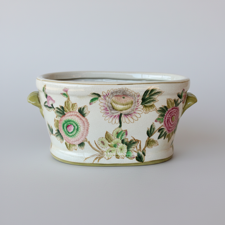 Large Pink Flower Large Footbath