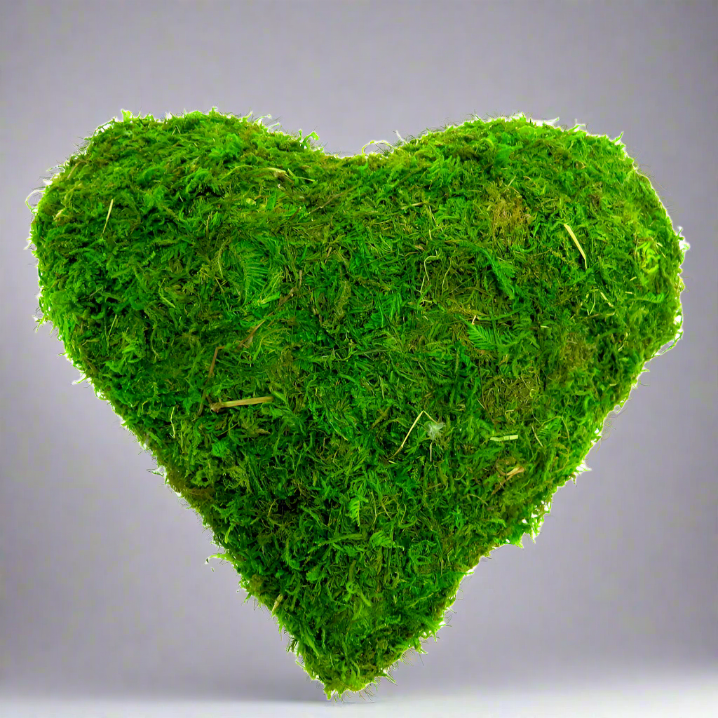 Heartthrob Moss Heart Decoration
Show your love and appreciation with the Heartthrob, a beautiful handmade moss heart decoration. This charming piece measures 25cm x 25cm x 8cm and features a lush, full shape covered in double-sided moss.