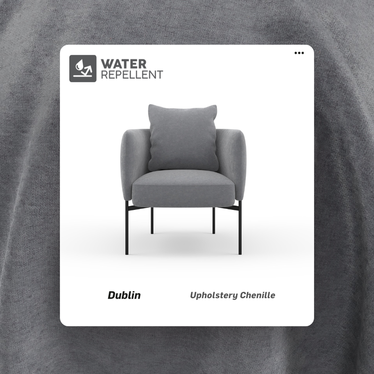 Mercis Dublin: Sophisticated Upholstery Fabric
Experience the epitome of elegance and practicality with Mercis Dublin, a luxurious water repellent upholstery fabric. Soft to the touch and visually stunning, Dublin is the perfect choice for projects requiring a blend of subtlety, strength, and durability.Unique Boys.