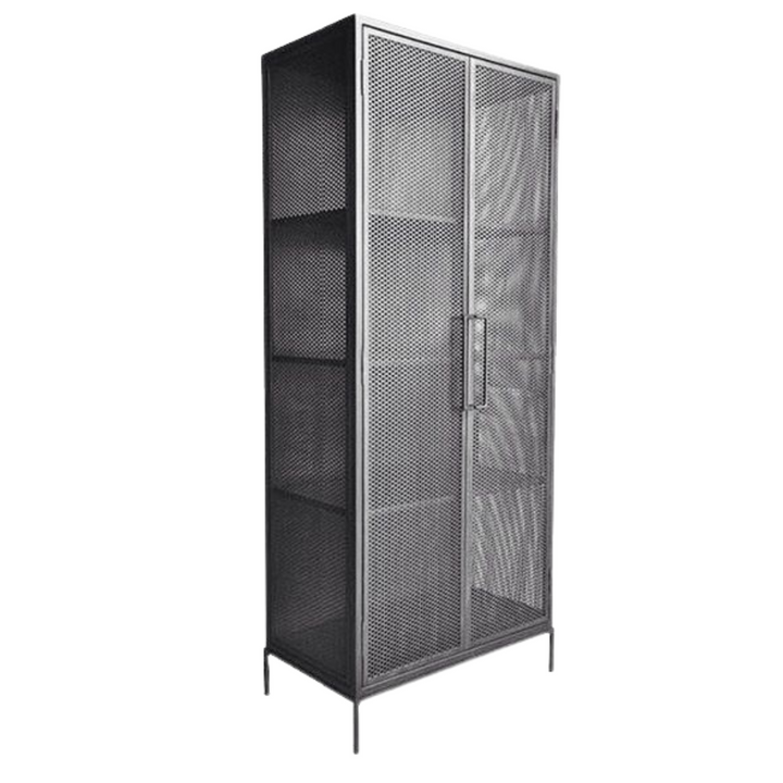 Metal Mash Wire Cabinet 800L X 400D X 2100H