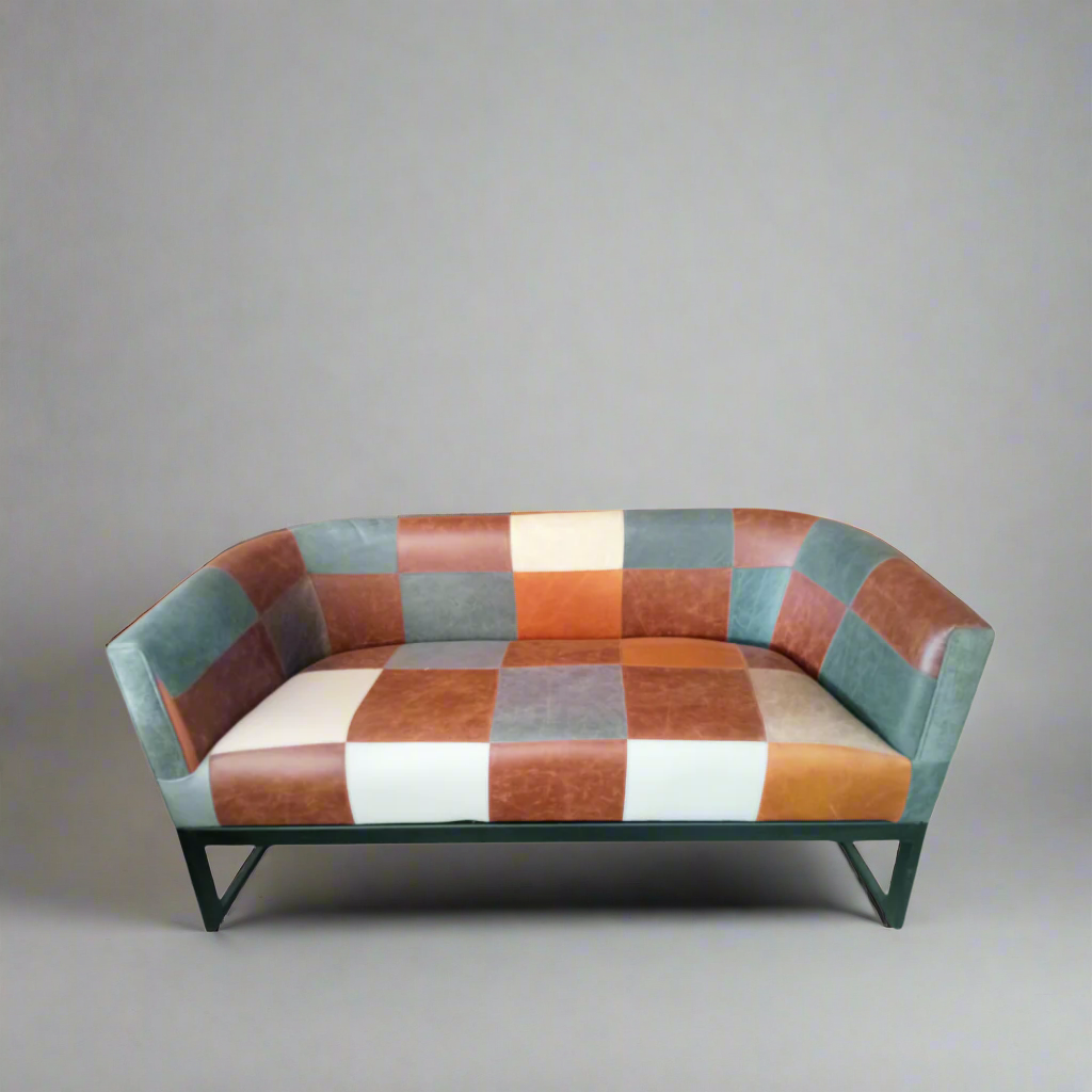 Metal Tub 2 Seater Couch