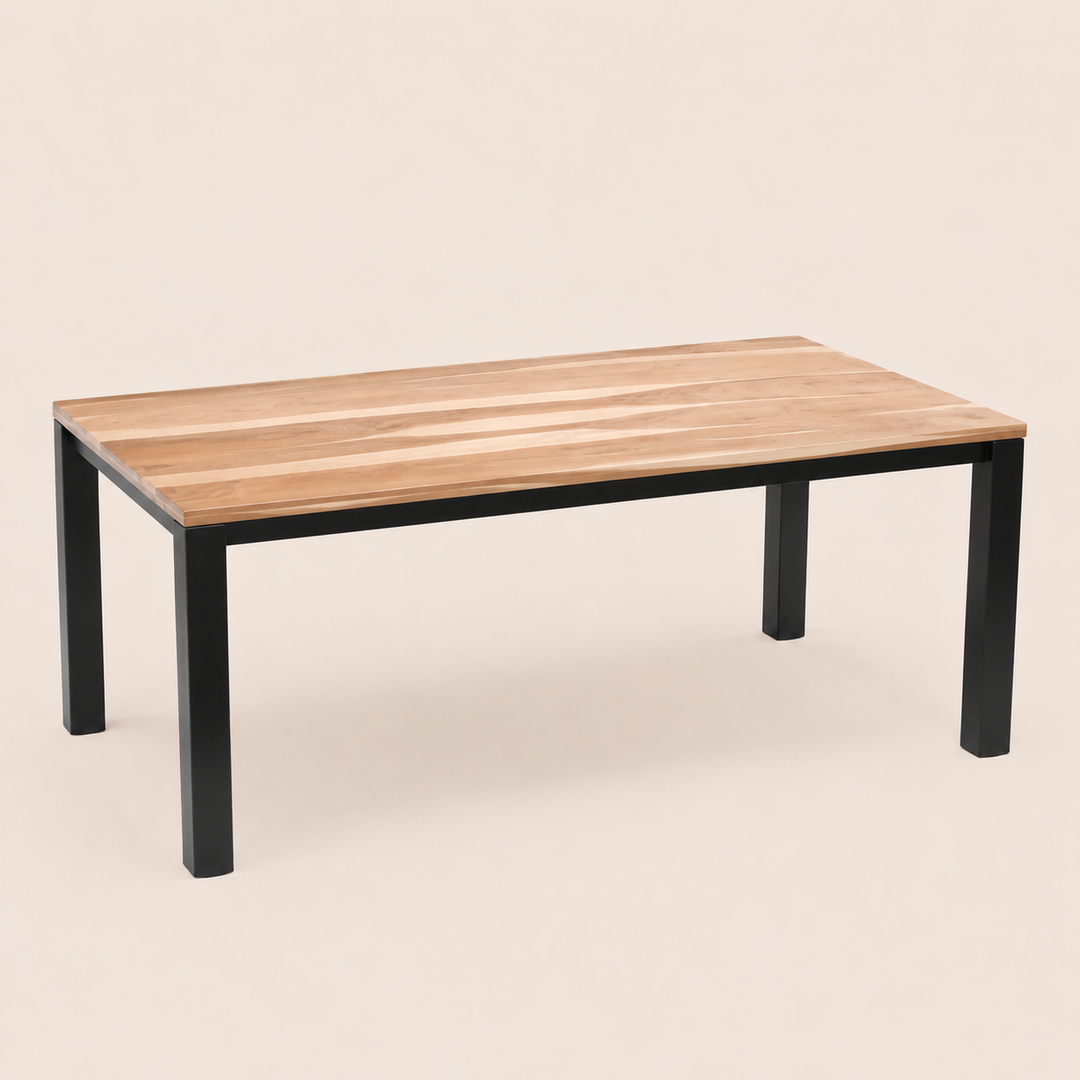 Midstream solid Kiaat eight-seater dining table by Unique Boys