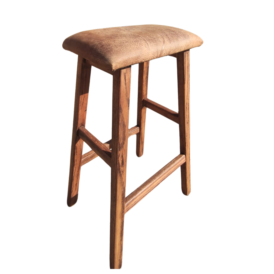 Nashville Red Oak Bar Stool with Leather Seating
Elevate your space with our stylish and comfortable Nashville Red Oak Bar Stool, perfect for kitchens, bars, and dining areas. Crafted with high-quality Red Oak wood and luxurious leather upholstery, these chairs combine durable comfort with sophisticated design.Unique Boys.