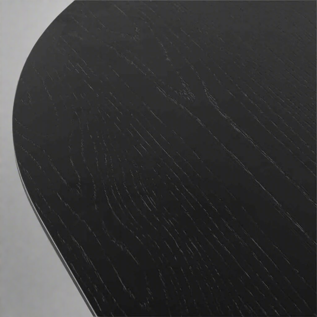 Noir Oval Table
Elevate your living or working space with our stunning Oak Noir Oval Table. Crafted from high-quality Solid Oak, this table combines elegance and sophistication with a touch of modern style. Perfect for dining rooms, home offices, or living areas, the Noir Oval Table is a versatile and stylish addition to any room.
Key Features
Solid Oak Construction: Durable and long-lasting, our Solid Oak material ensures that your table will withstand the test of time. www.uniqueboys.co.za