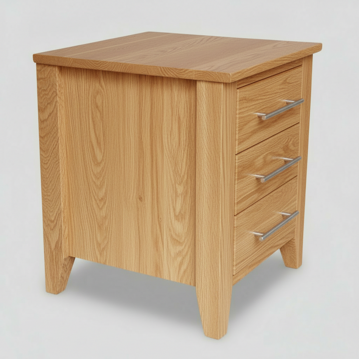 Oak Haven 3 Drawer Pedestal
Elevate Your Bedroom with Style and Functionality with Oak Haven 3 Drawer Pedestal. Unique Boys.