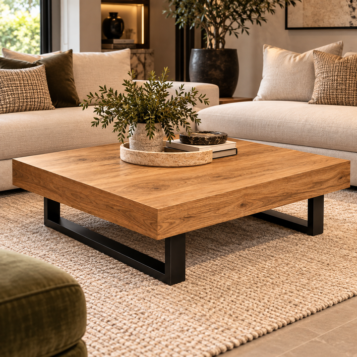 Oak Monarch Square Coffee Table