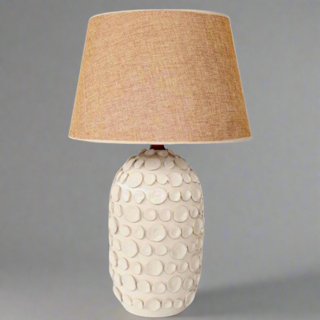 Off White Petal Ceramic Lamp Base
Floral Elegance for Your Space
Bring a touch of nature-inspired beauty indoors with our Off White Petal Ceramic Lamp Base, paired with a stylish beige shade. This unique piece adds sophistication and calm to any room.