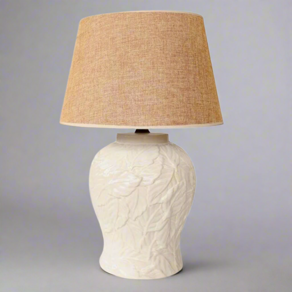 Off White Petal Ceramic Lamp Base
Floral Elegance for Your Space
Bring a touch of nature-inspired beauty indoors with our Off White Petal Ceramic Lamp Base, paired with a stylish beige shade. This unique piece adds sophistication and calm to any room.