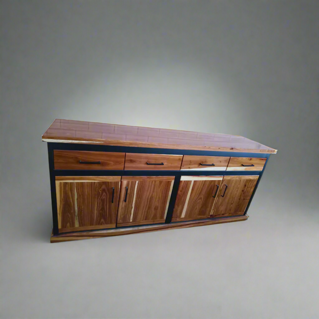 Olivine Kiaat &nbsp;Server
Elevate your dining space with our stunning Olivine Kiaat &nbsp;Server, expertly crafted by Unique Boys.