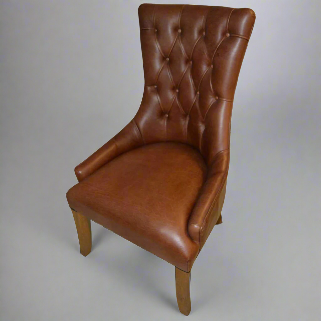 Oxford Oak Executive Chair with full Grain leather
Oxford Oak Executive Chair: Luxurious Comfort and Style
Elevate your workspace with the sophisticated Oxford Oak Executive Chair, expertly crafted with full grain leather and a sturdy oak frame. This chair combines style, comfort, and durability, perfect for any executive or office setting.