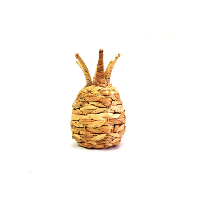 Pineapple Pemba
Add a touch of tropical charm to your home with the unique Pineapple Pemba!
Key Features:
Chunky Organic Material: Handwoven for a natural, textured look
Strong Metal Frame: Ensures stability and durability
Unique Design: One-of-a-kind piece with exceptional craftsmanship
