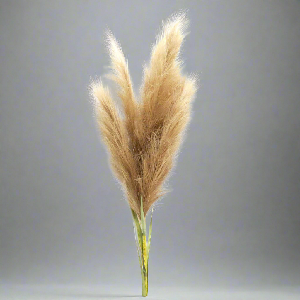 Product Details: Pampas Mega
Description: Experience the majestic beauty of Pampas Mega, a stunning addition to any space with its natural elegance and durability.
Material: High-quality fiber for a realistic look and feel.
Size: 126cm long
Category: Artificial Plants
Uses:
Home decor: Add a touch of natural elegance to your living room, bedroom, or dining room.
Event decor: Perfect for weddings, parties, and other special occasions.
Office decor: Bring some life to your workspace with this beautiful artifi
