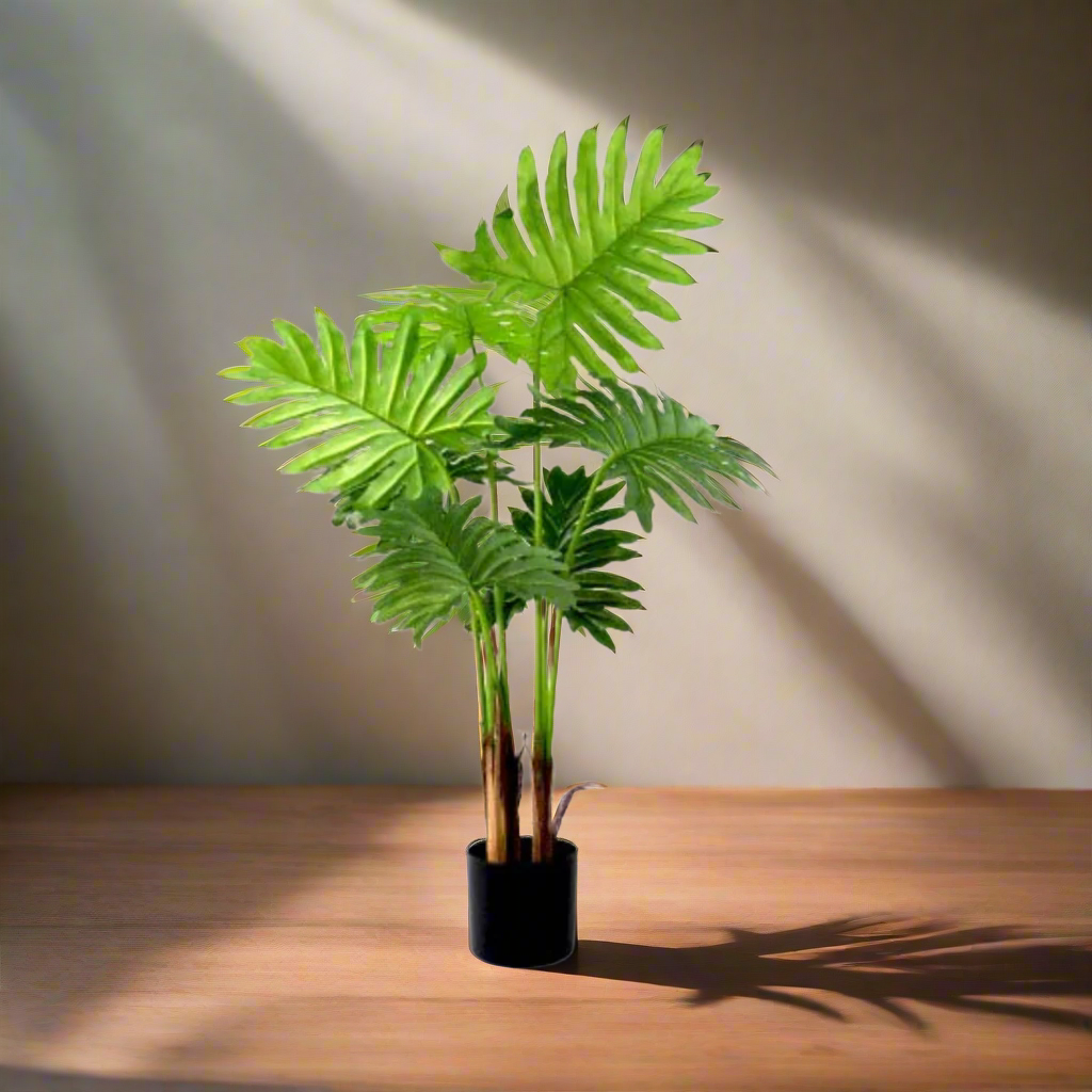 Product Details: Philodendron Speciality
Description: A stunning 90cm artificial Philodendron plant with expertly crafted real touch leaves, adding a touch of natural beauty to any space.
Material: Artificial with real touch leaves
Size: 90cm height
Features:
Exceptional quality and construction
Incredibly lifelike appearance
Real touch leaves
Low-maintenance
Uses:
Adding a touch of natural beauty to indoor spaces
Perfect for homes, offices, or public areas
Great for those who want beautiful plants without 