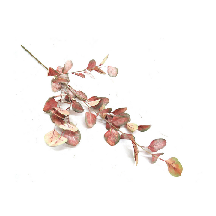 Product Details: Pink Haze Euca Leaf
Description: Stunning artificial Pink Haze Euca Leaf, featuring 47 luscious leaves on a single 93cm stem, perfect for adding a natural and decorative touch to any space.
Material: Artificial
Size: 93cm length