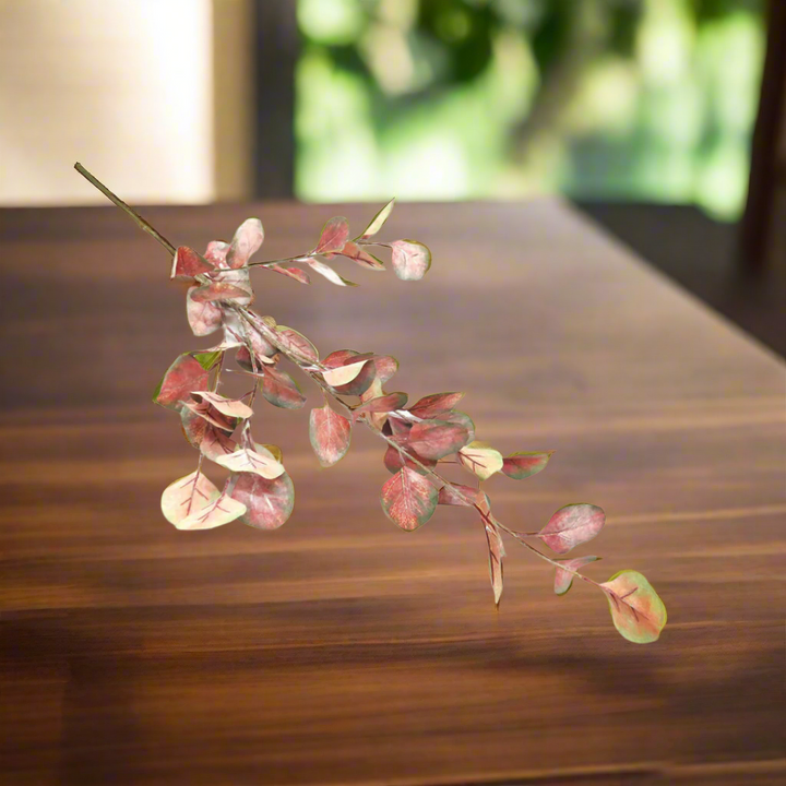 
Product Details: Pink Haze Euca Leaf
Description: Stunning artificial Pink Haze Euca Leaf, featuring 47 luscious leaves on a single 93cm stem, perfect for adding a natural and decorative touch to any space.
Material: Artificial
Size: 93cm length