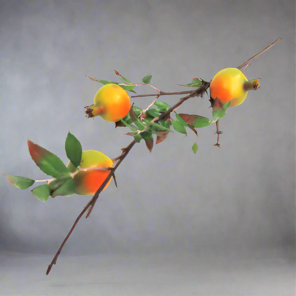 Pomegranate spray ripening