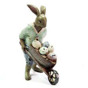 Noah Rabbit: Elegant Home Decor with a Touch of Whimsy
Add a touch of sophistication and charm to your home with the delightful Noah Rabbit. This expertly crafted decorative piece measures 13cm in length, 7cm in width, and 15.5cm in height, making it the perfect addition to any room.