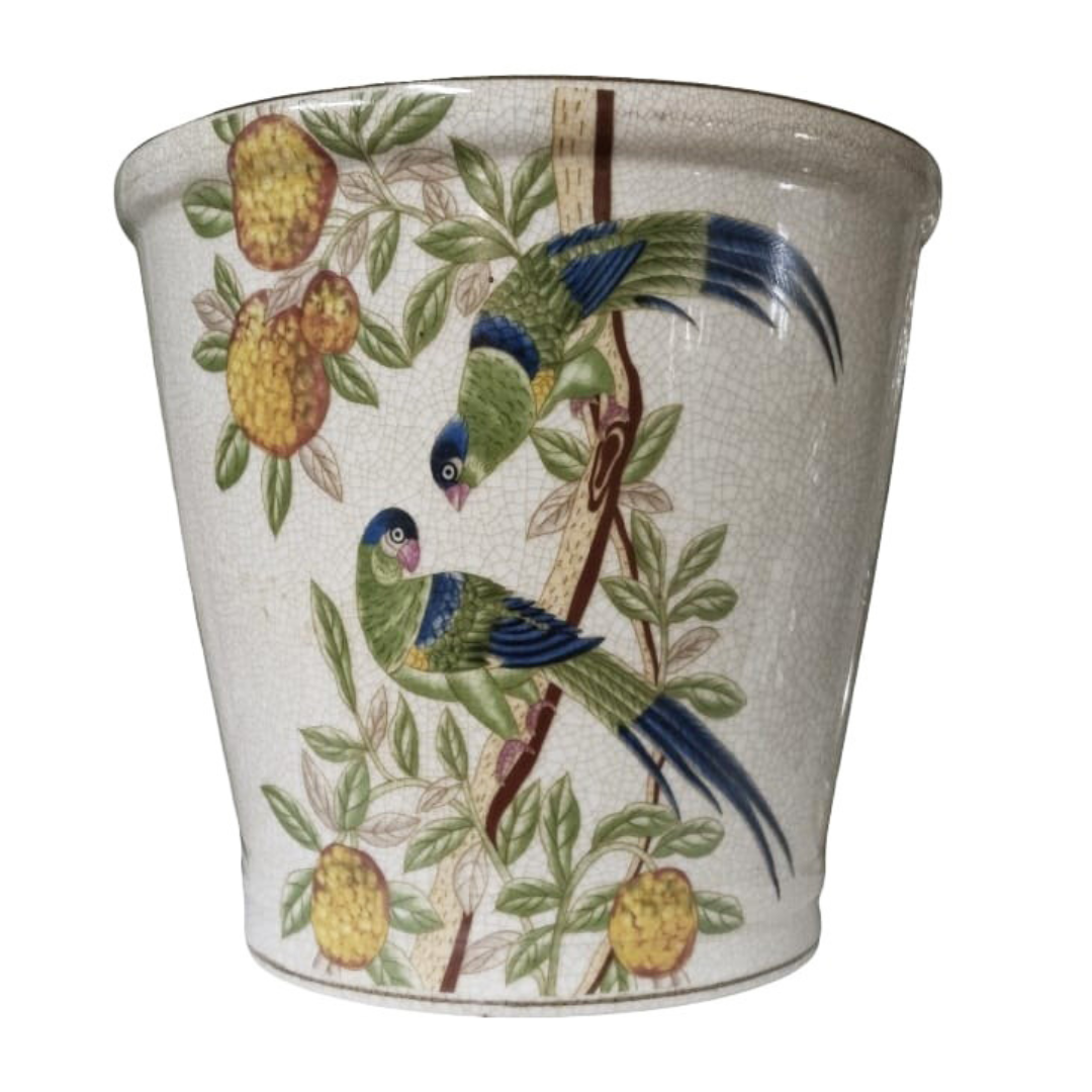 Introducing the Enchanting Rendevous Pot 23x22cm
Elevate your home decor with the timeless and exquisite Rendevous Pot 23x22cm, expertly crafted from high-quality porcelain. This stunning piece boasts a unique, hand-painted art design that will add a touch of beauty and elegance to any living space. Unique Boys.