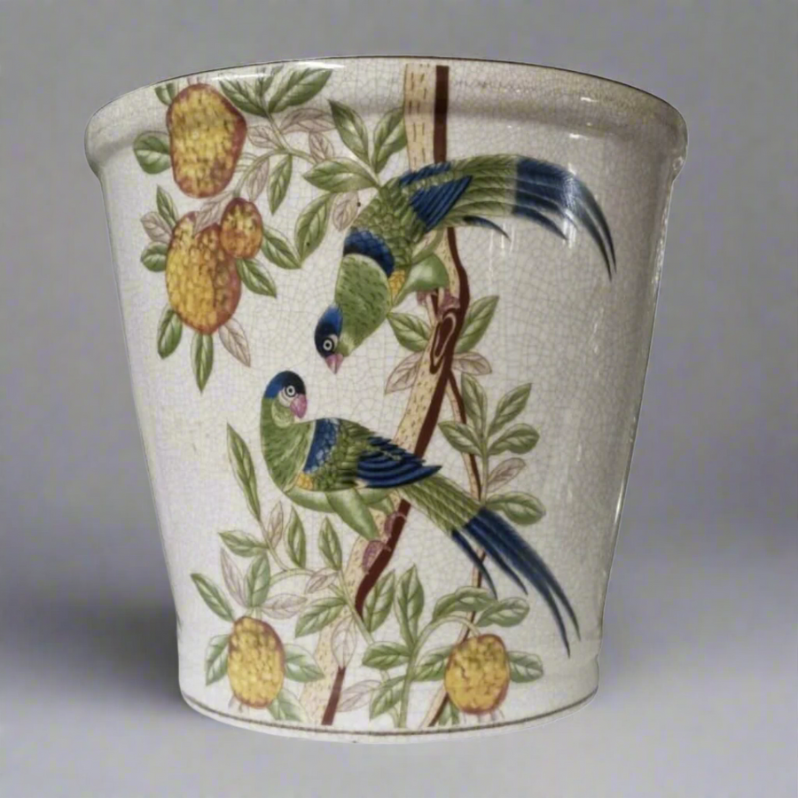 Introducing the Enchanting Rendevous Pot 23x22cm
Elevate your home decor with the timeless and exquisite Rendevous Pot 23x22cm, expertly crafted from high-quality porcelain. This stunning piece boasts a unique, hand-painted art design that will add a touch of beauty and elegance to any living space. www.uniqueboys.co.za