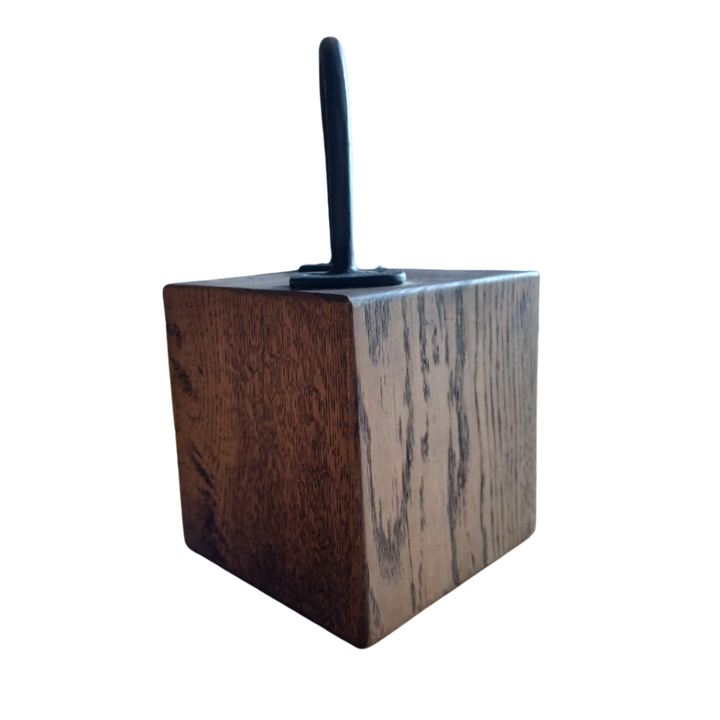 Rustic Door Stopper Oak www.uniqueboys.co.za
