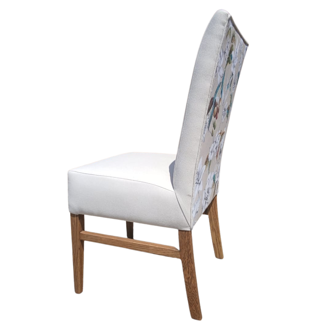 Swansea Upholstered Chair With Mercis & Floral Back