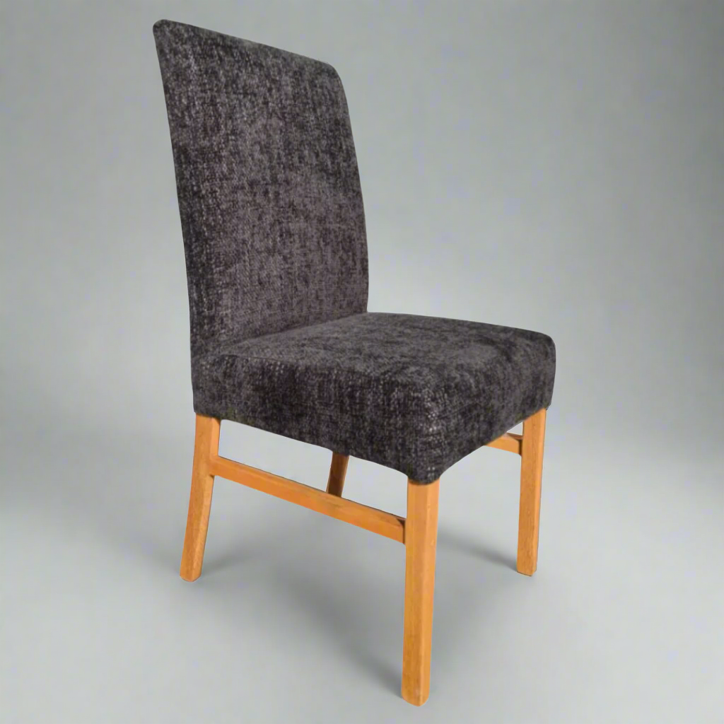 Experience the perfect blend of style and comfort with the Swansea Upholstered Chair. Locally-made with solid oak wood construction, this chair is built to last and designed to elevate your home or office space. With its sleek and compact design, it's ideal for smaller areas without compromising on comfort or strength.
Customize Your Dream Chair:
Choose from a wide range of fabric and leather options to match your unique style. www.uniqueboys.co.za