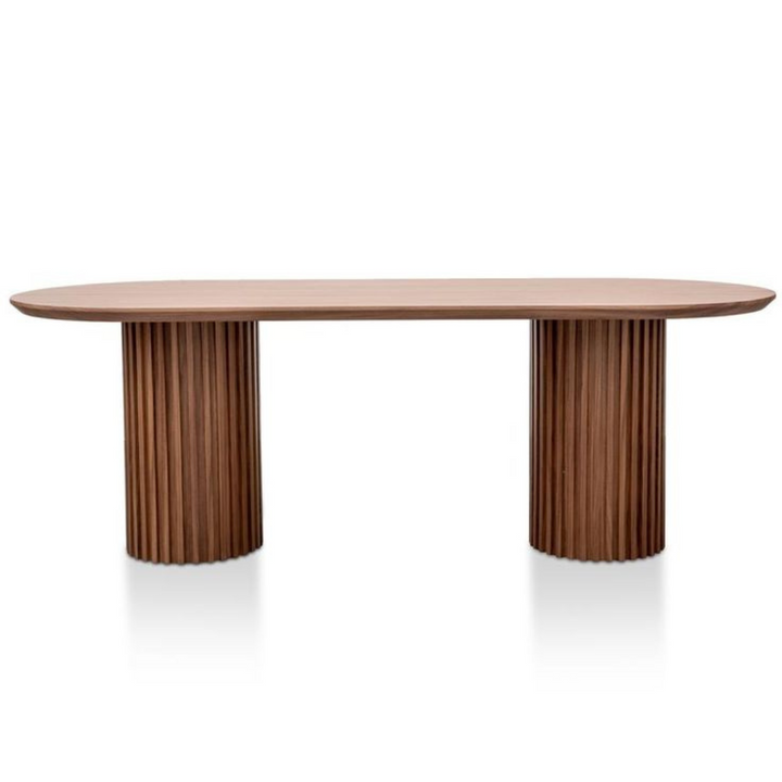 Noir Oval Table Kiaat All Brown