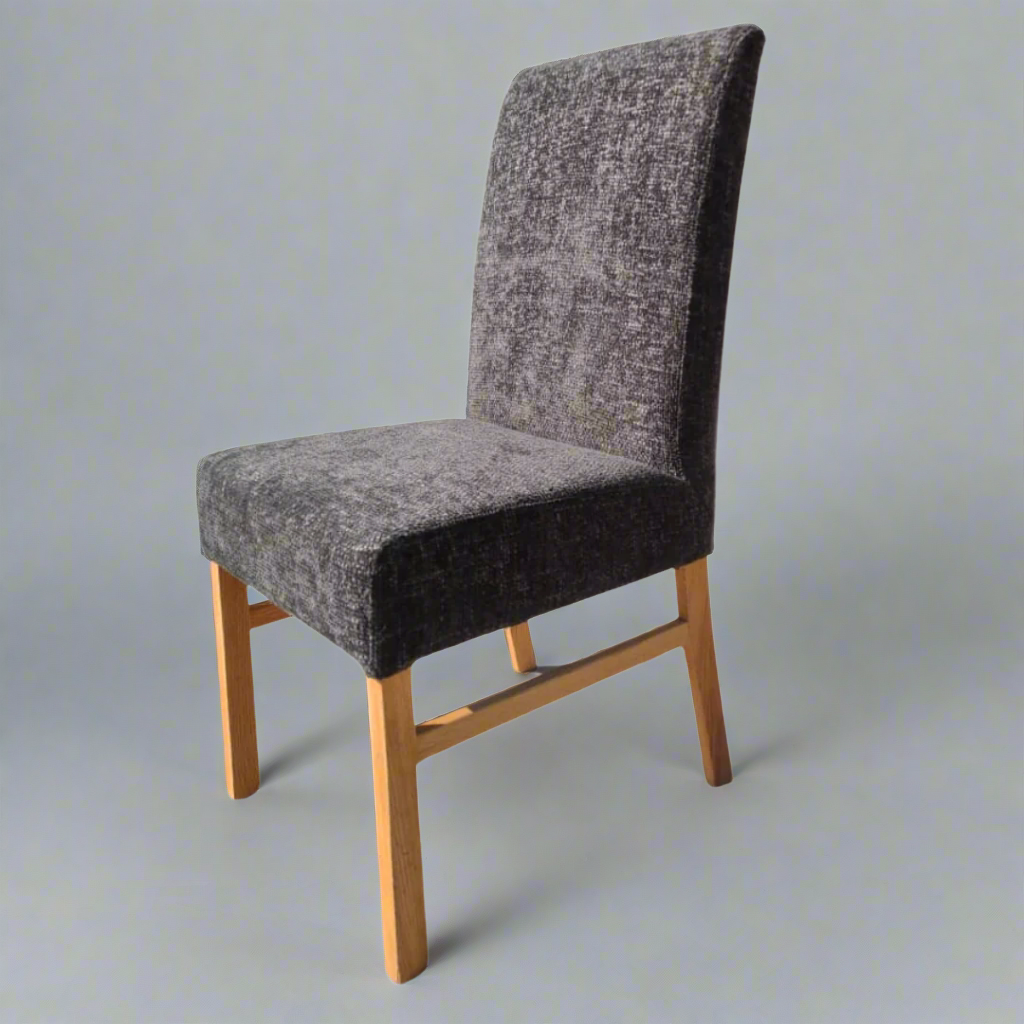 Experience the perfect blend of style and comfort with the Swansea Upholstered Chair. Locally-made with solid oak wood construction, this chair is built to last and designed to elevate your home or office space. With its sleek and compact design, it's ideal for smaller areas without compromising on comfort or strength.
Customize Your Dream Chair:
Choose from a wide range of fabric and leather options to match your unique style. www.uniqueboys.co.za