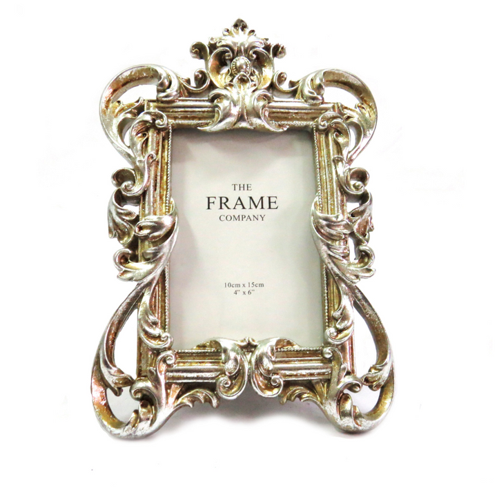 Victora Frame
Elevate your cherished memories with our stunning Victora Frame. Featuring a sophisticated silvery gold color, this beautiful frame is designed to hold 4"x6" photos and add a touch of elegance to any home decor.