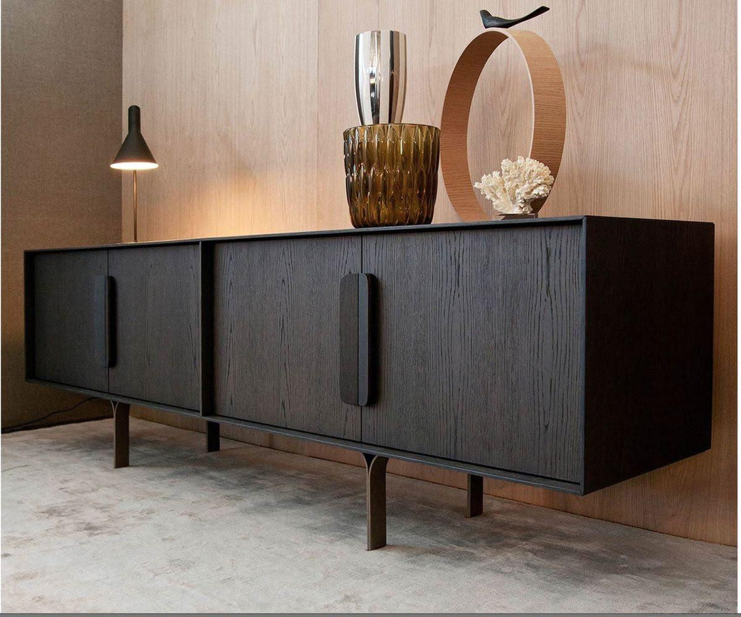 Dark New York Solid Wood Server